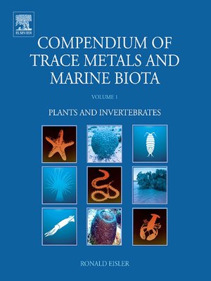 cover image of Compendium of Trace Metals and Marine Biota, Volume 1